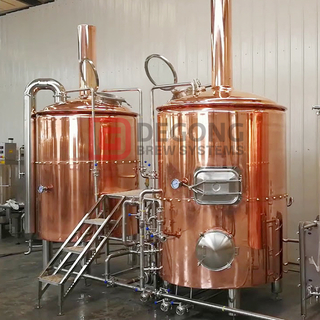 Микро пивоварня 10BBL Copper Bright Saccharification пивоваренное оборудование