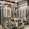 Nano Turnkey 3.5BBL Beer Brewery Equipment 2-х сосудистая система пивоваренного цеха с электрическим нагревом Конический ферментер с ямочками для продажи