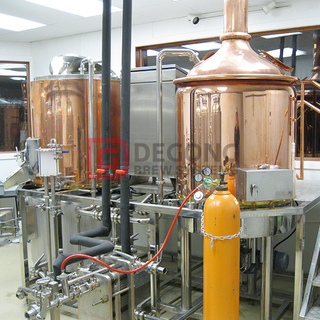 Пивоваренная установка 15HL SUS304 / 316 / Red Copper для продажи