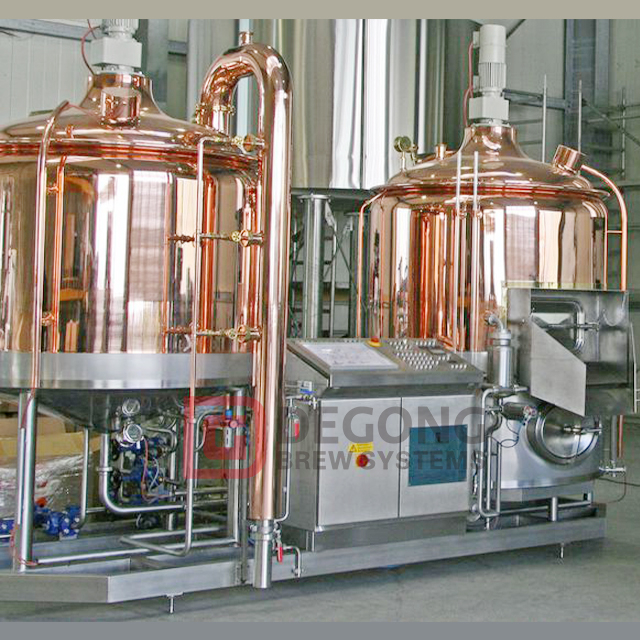 Система пивоварения для крафтового пива объемом 800 л, пользующаяся успехом |Медное пивоваренное оборудование