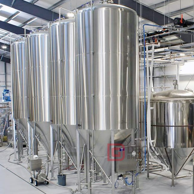 15BBL Conical Beer Fermenter Glycol Cooling Jacketed Double Wall Unitank для продажи