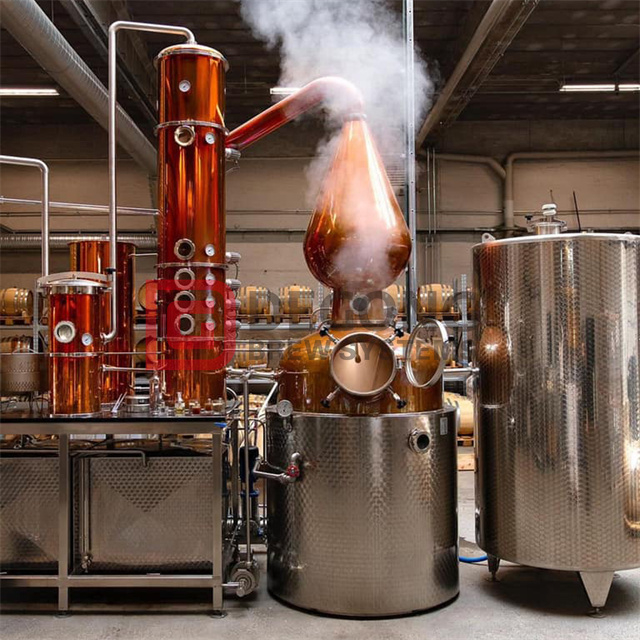 50L -5000L Gin Vodka Промышленное оборудование для дистилляции спирта