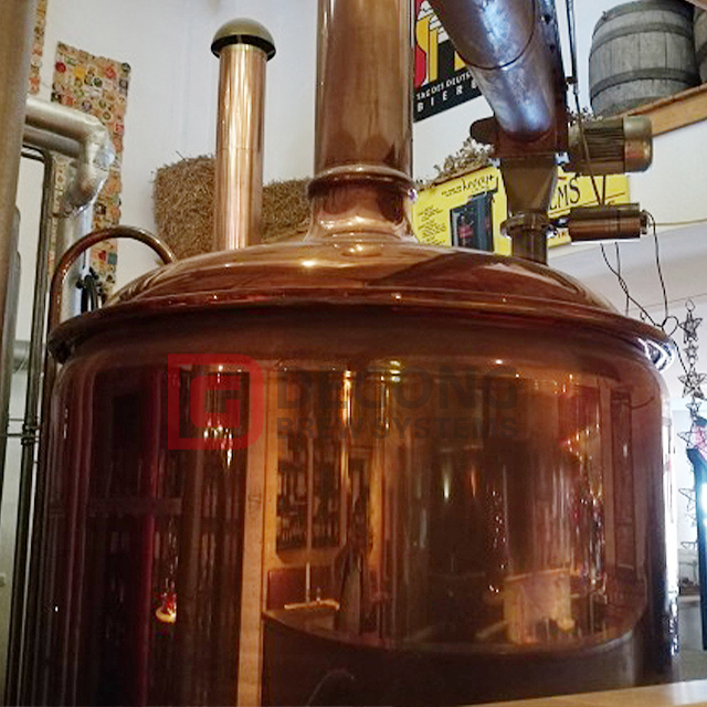 2000L Red Copper Hotel Brewhouse - китайский поставщик DEGONG Производитель