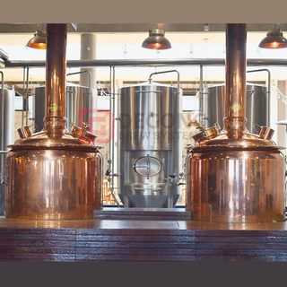 5BBL Red Copper 2 Vessel Brewery System / Производитель пивоварни DEGONG