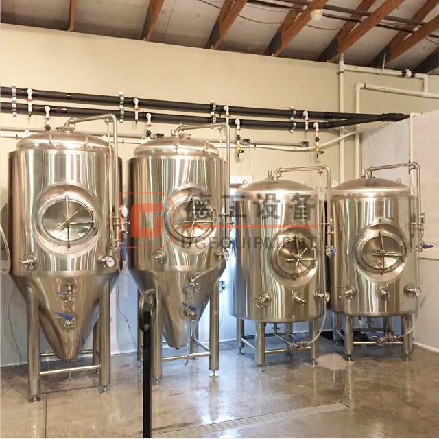 Нано пивоваренное оборудование под ключ 5bbl варит 2 партии в день DEGONG Manufacturer